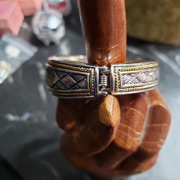 Ladies braided look bracelet - Picture 3 of 3